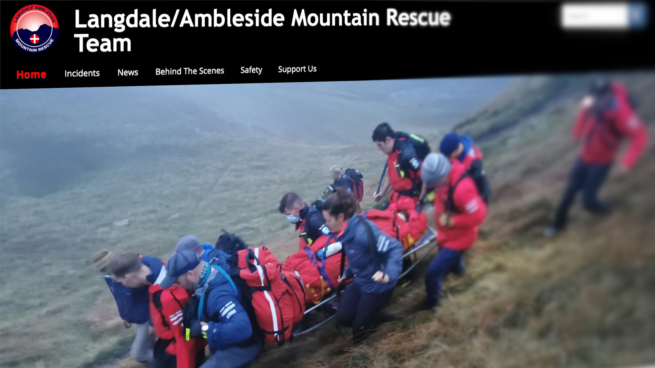 Langdale/Ambleside Mountain Rescue Team - Drupal Upgrade and Support