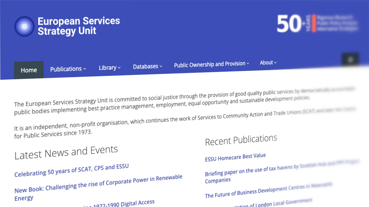 European Services Strategy Unit